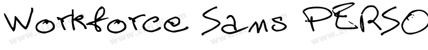 Workforce Sans PERSO字体转换